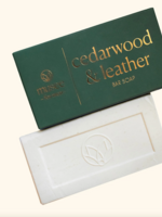 Cedarwood & Leather Bar Soap