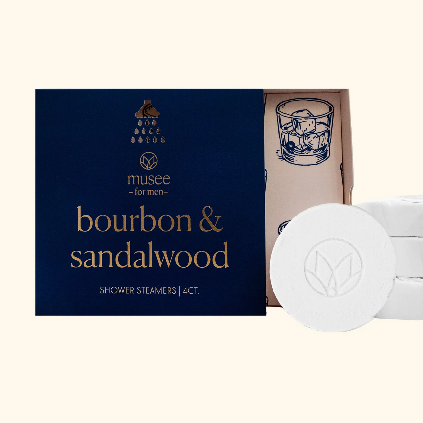 Bourbon & Sandalwood Shower Steamers