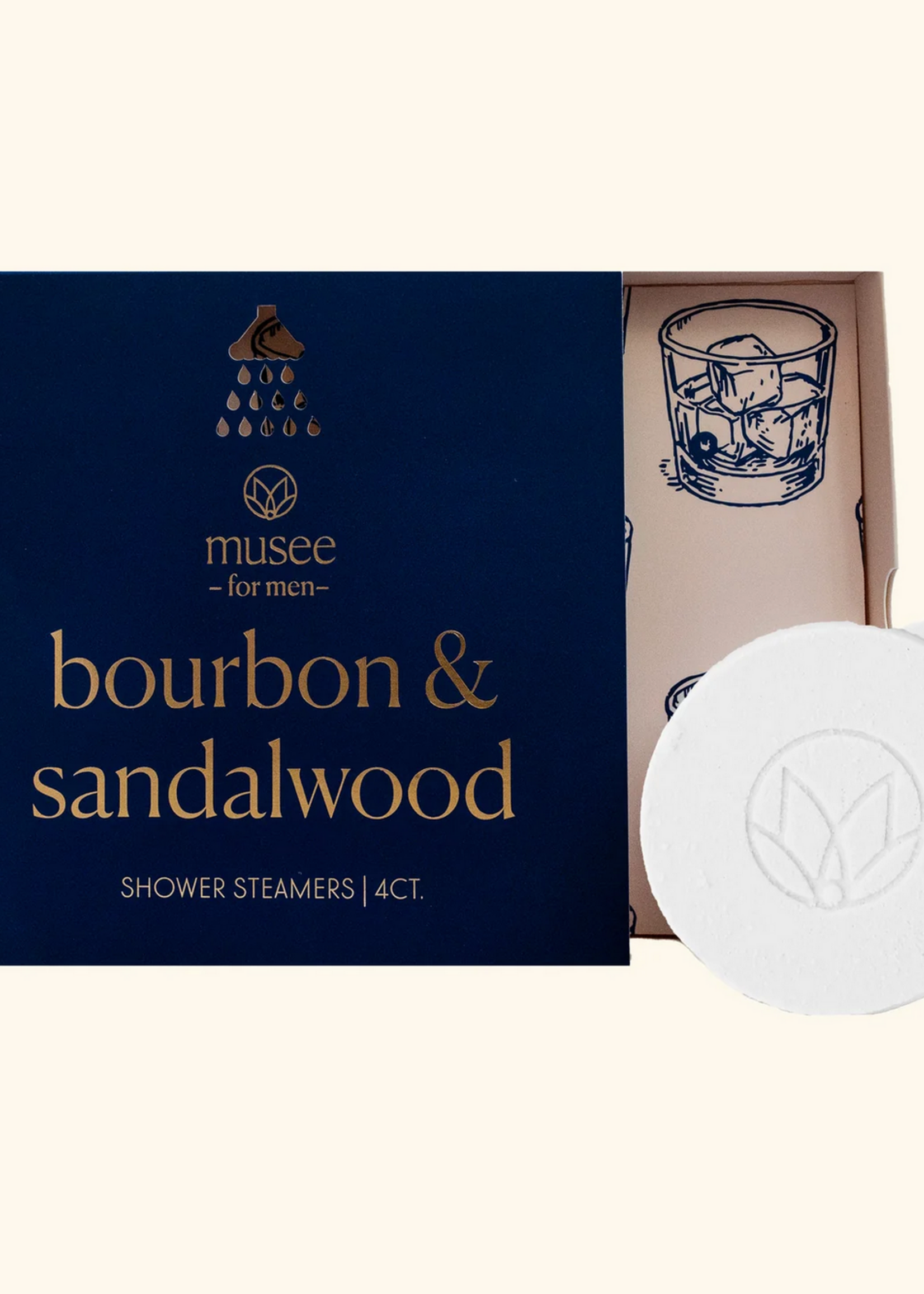 Bourbon & Sandalwood Shower Steamers