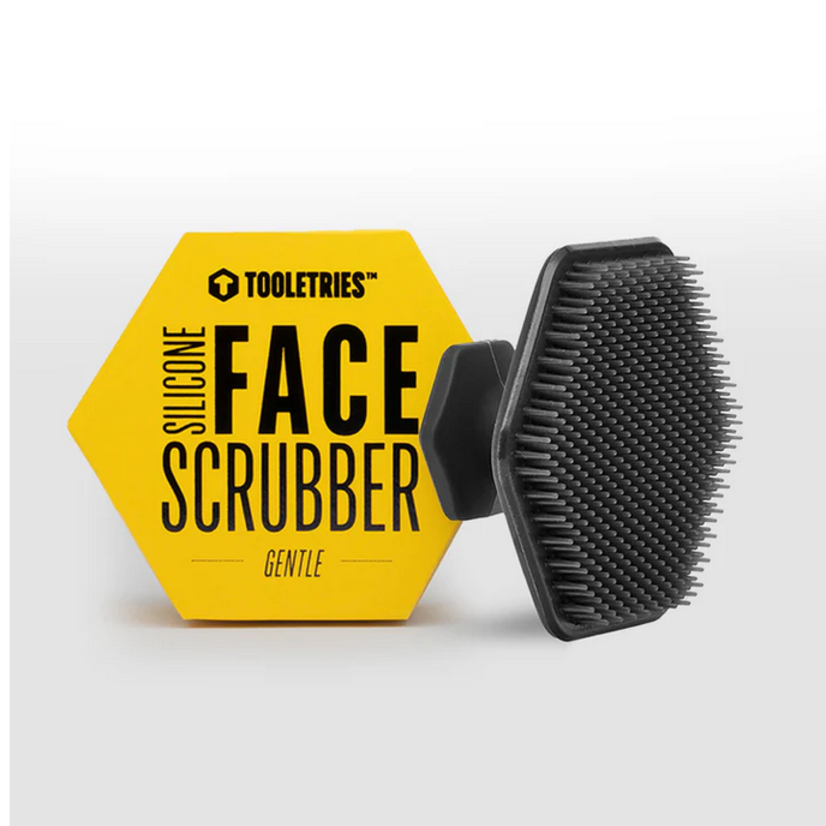 Tooletries Face Scrubber- Charcoal (Gentle)