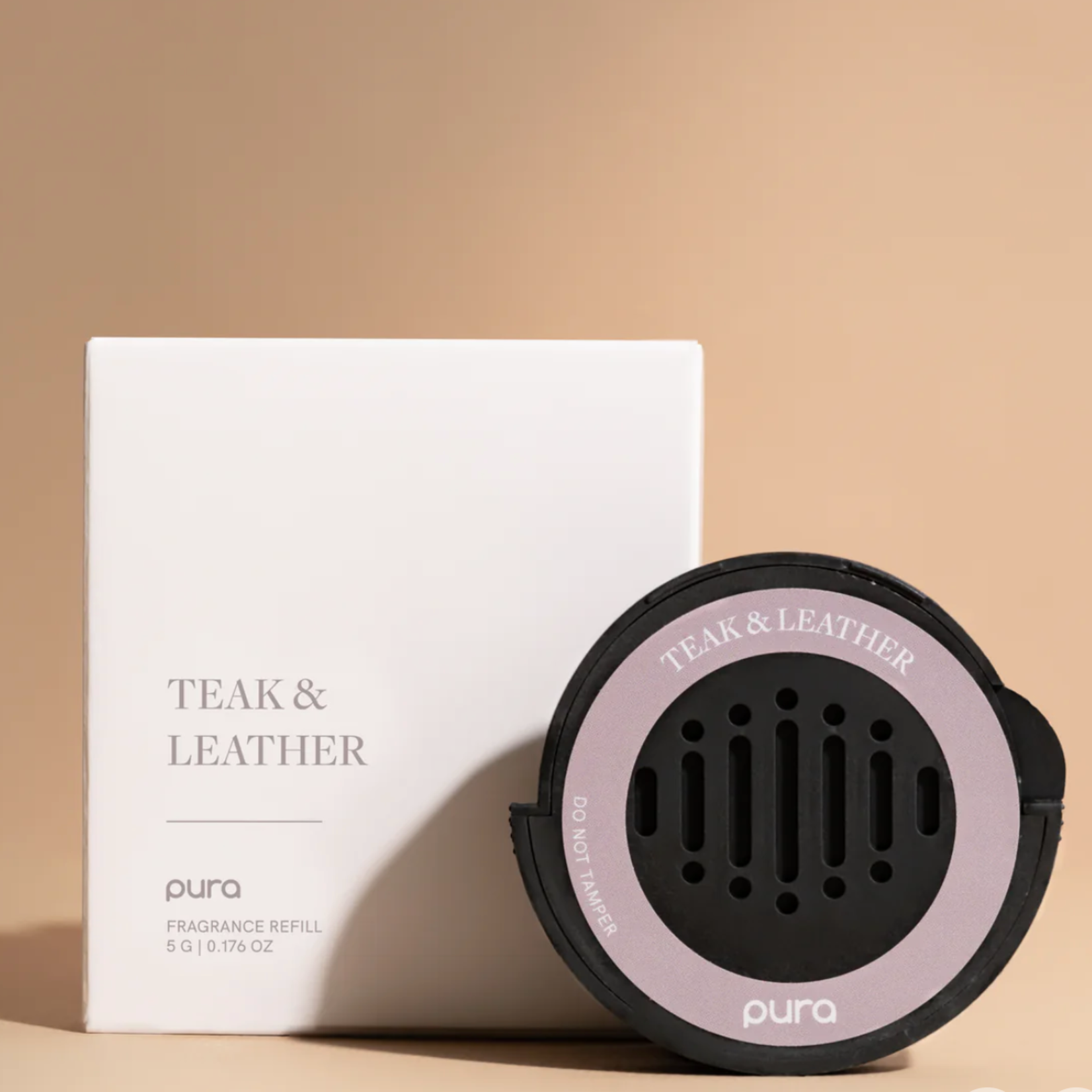 Pura Scents Teak & Leather Car Pura