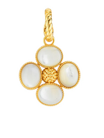 Capucine De Wulf Berry Clover Double Sided Pendant- MOP