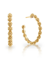 Capucine De Wulf Berry Icon Mediun Hoop Earrings- Gold