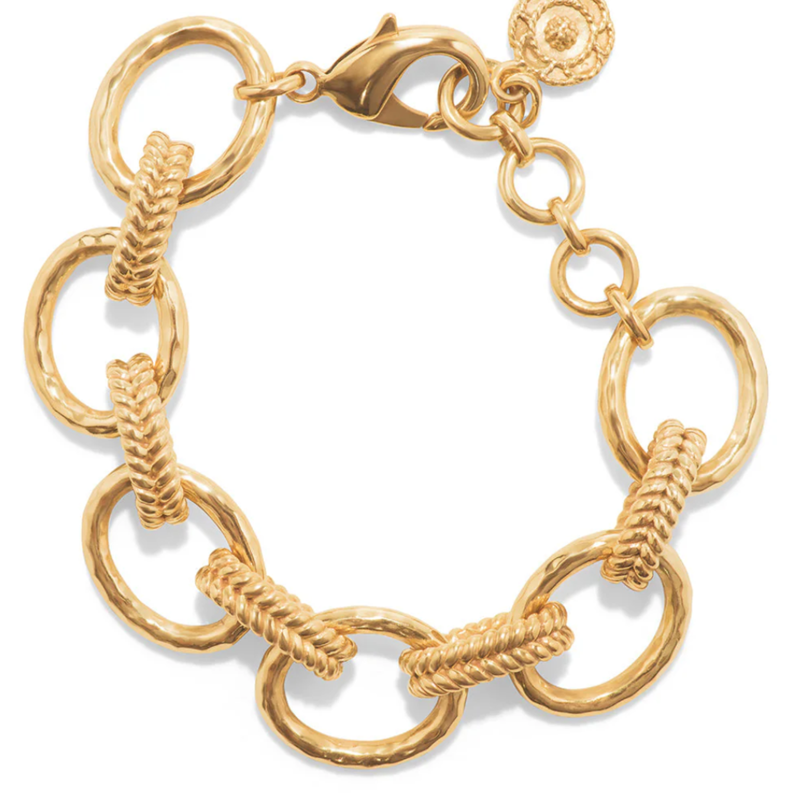 Capucine De Wulf Cleopatra Regal Link Bracelet, 7+1.5"- Gold