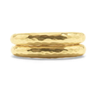 Capucine De Wulf Cleopatra Slice Stacking Ring Set, Size 6- Gold