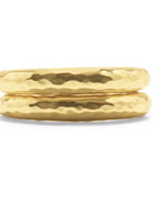 Capucine De Wulf Cleopatra Slice Stacking Ring Set, Size 6- Gold