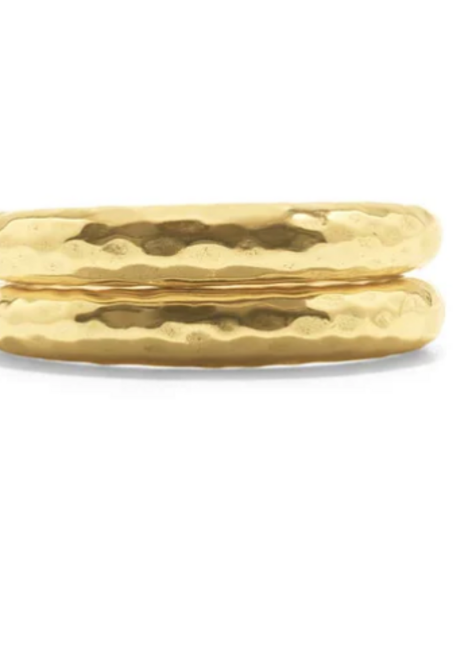 Capucine De Wulf Cleopatra Slice Stacking Ring Set, Size 6- Gold