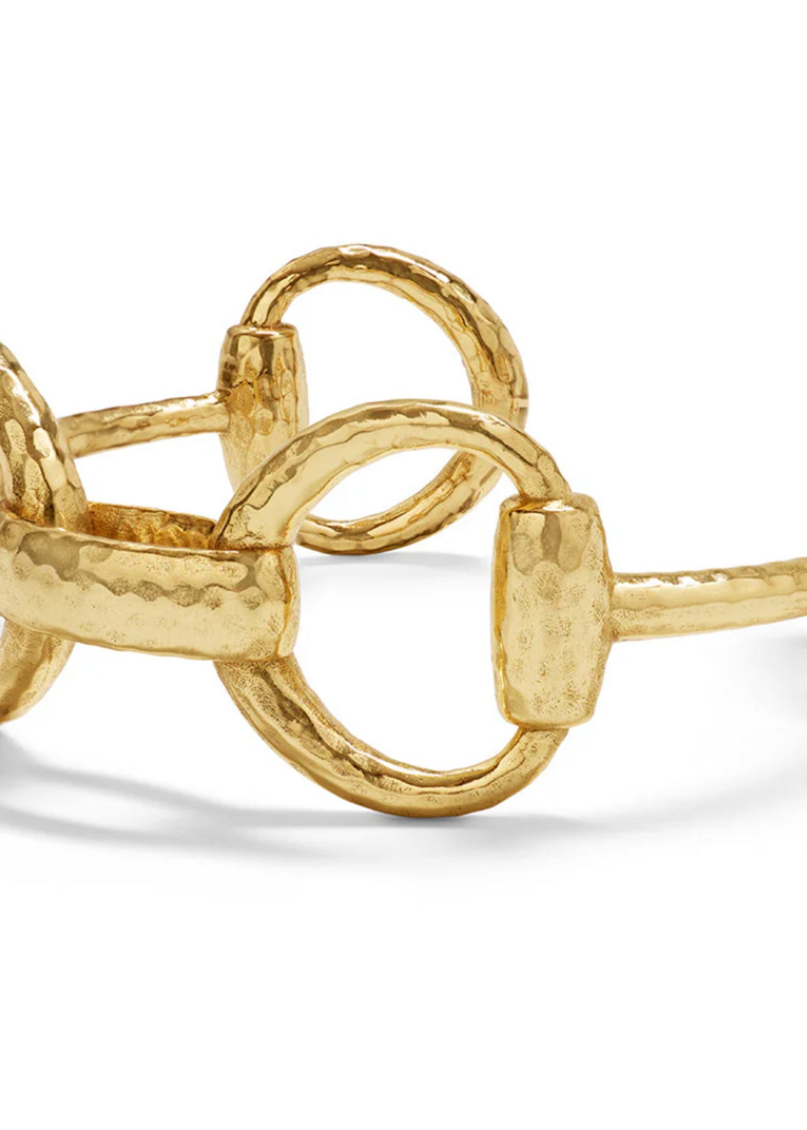 Capucine De Wulf Equestrian Snaffle Bit Cuff- Gold