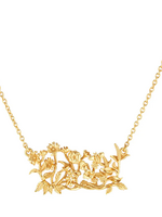 Capucine De Wulf Meadow Cluster Necklacce, 16"+ 2- Gold