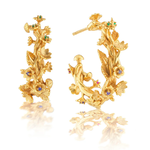 Capucine De Wulf Meadow Small Hoop Earrings- Gold