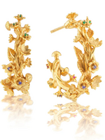 Capucine De Wulf Meadow Small Hoop Earrings- Gold