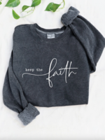 Oat Collective Keep The Faith- Vintage Black- XL