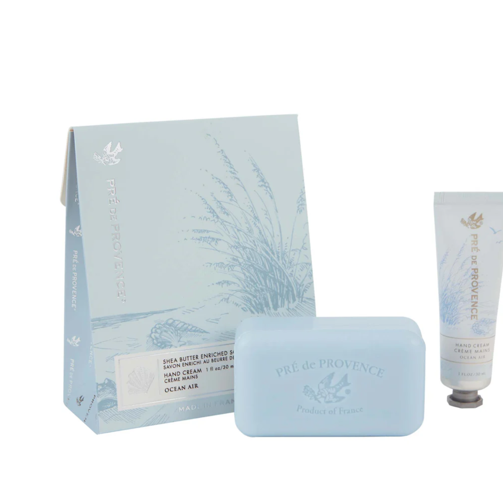 European Soaps Soap & Hand Cream Gift Set - Ocean Air