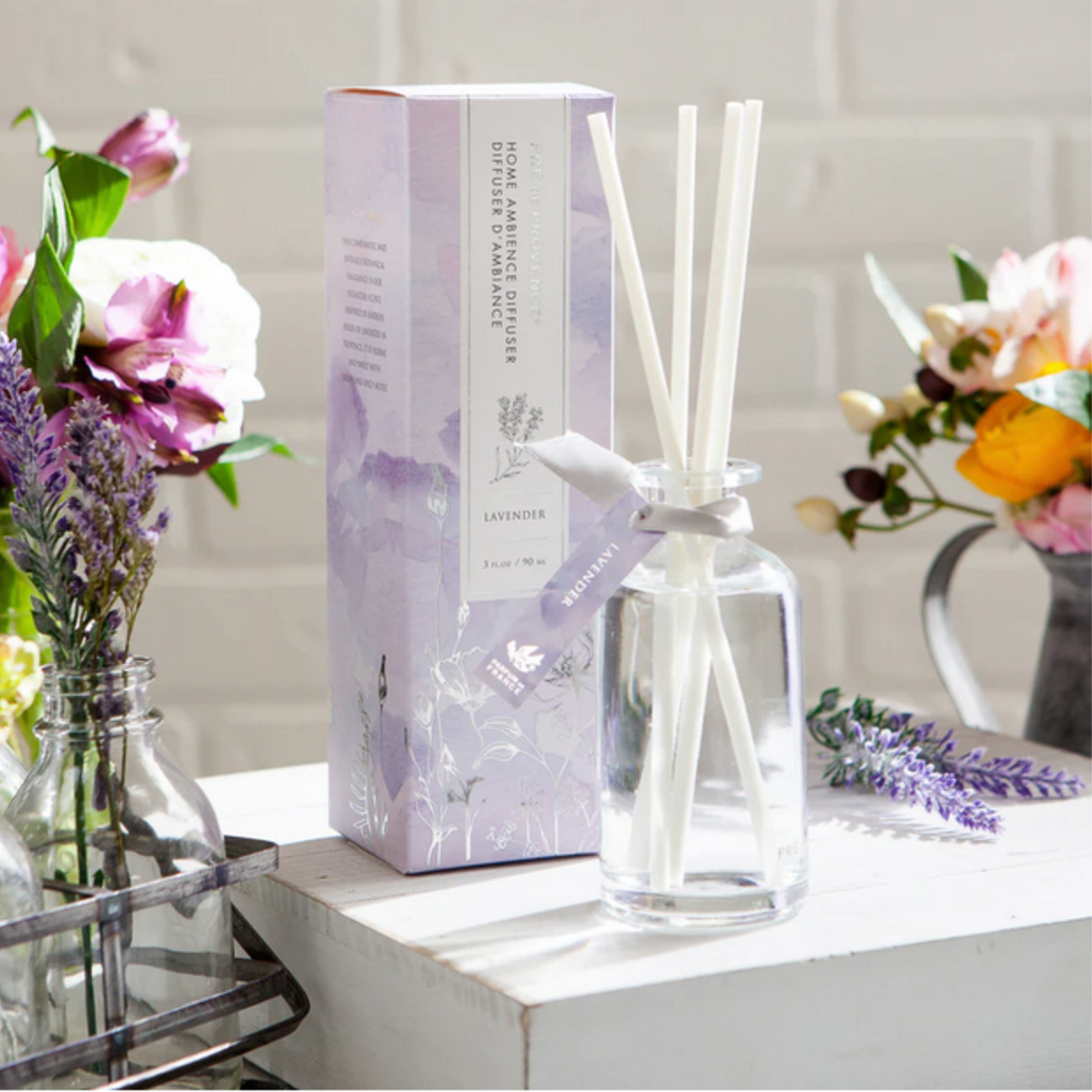 European Soaps Reed Diffuser- Lavender