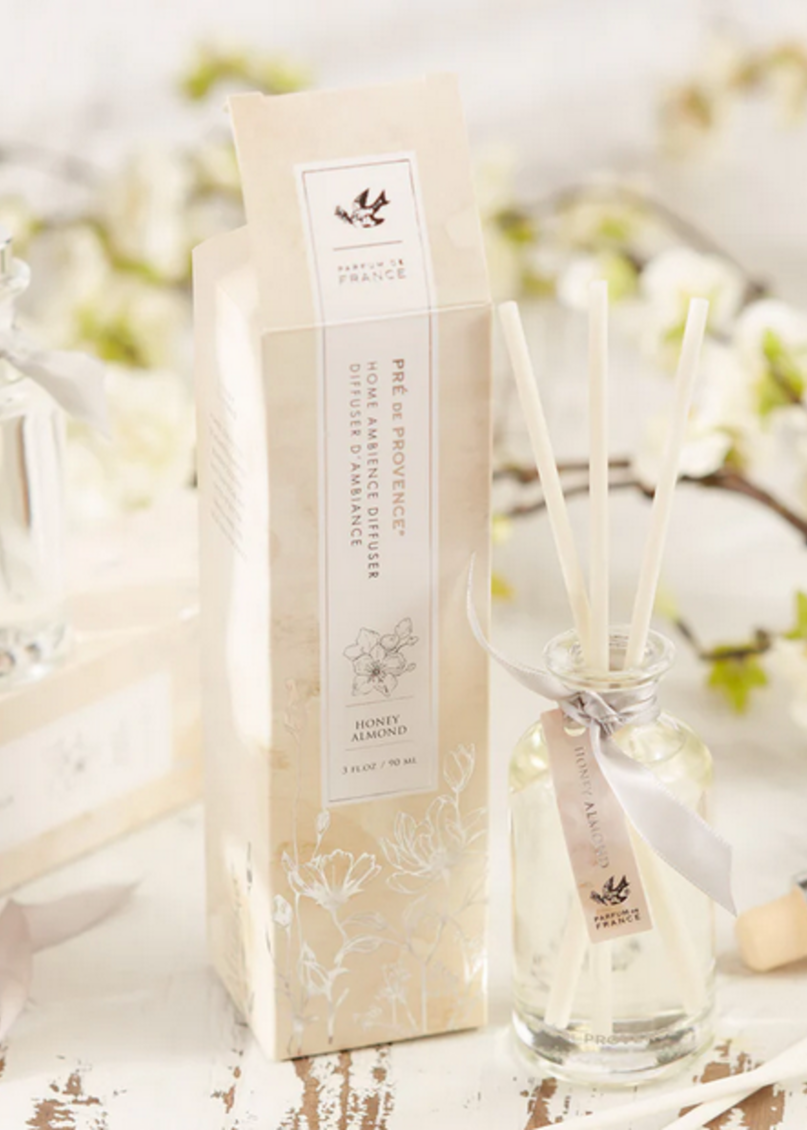 European Soaps Reed Diffuser- Honey Almond