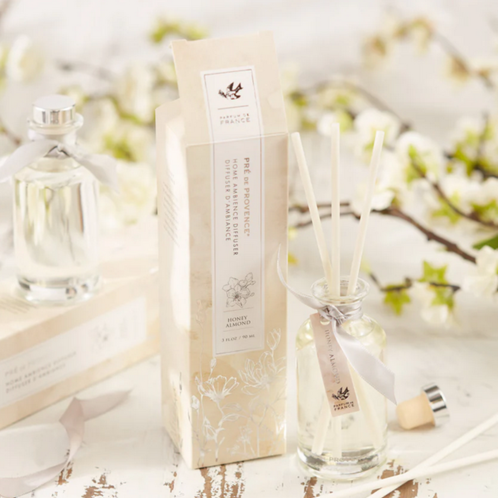 European Soaps Reed Diffuser- Honey Almond