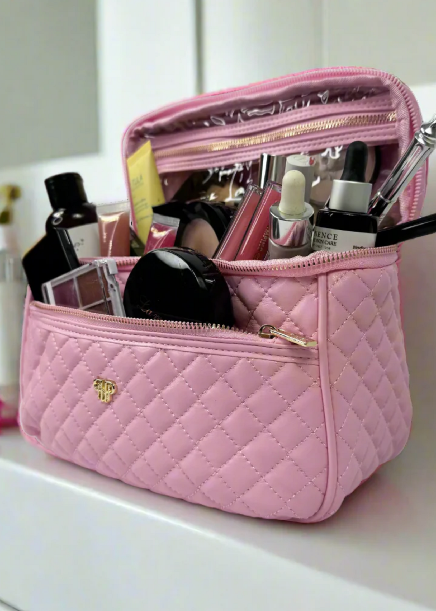 PurseN Train Case- Rose Quartz