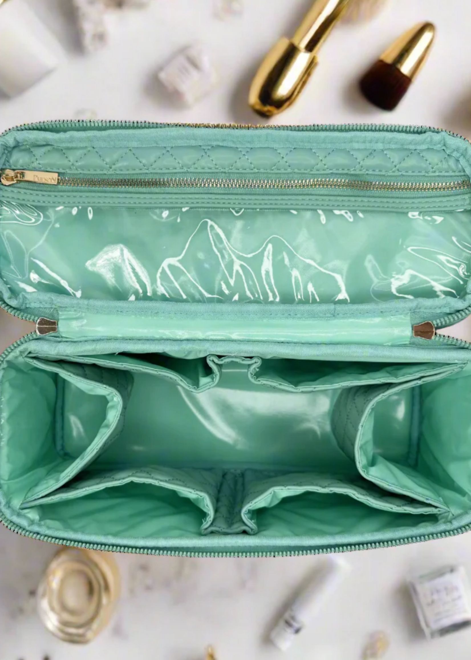 PurseN Stylist Bag- Turquoise Quartz