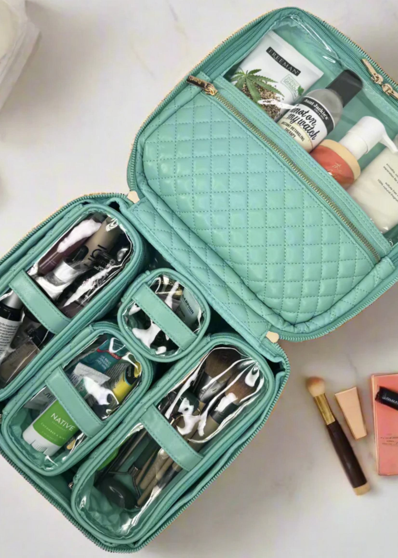 PurseN Mini Diva Case- Turqoise Quartz