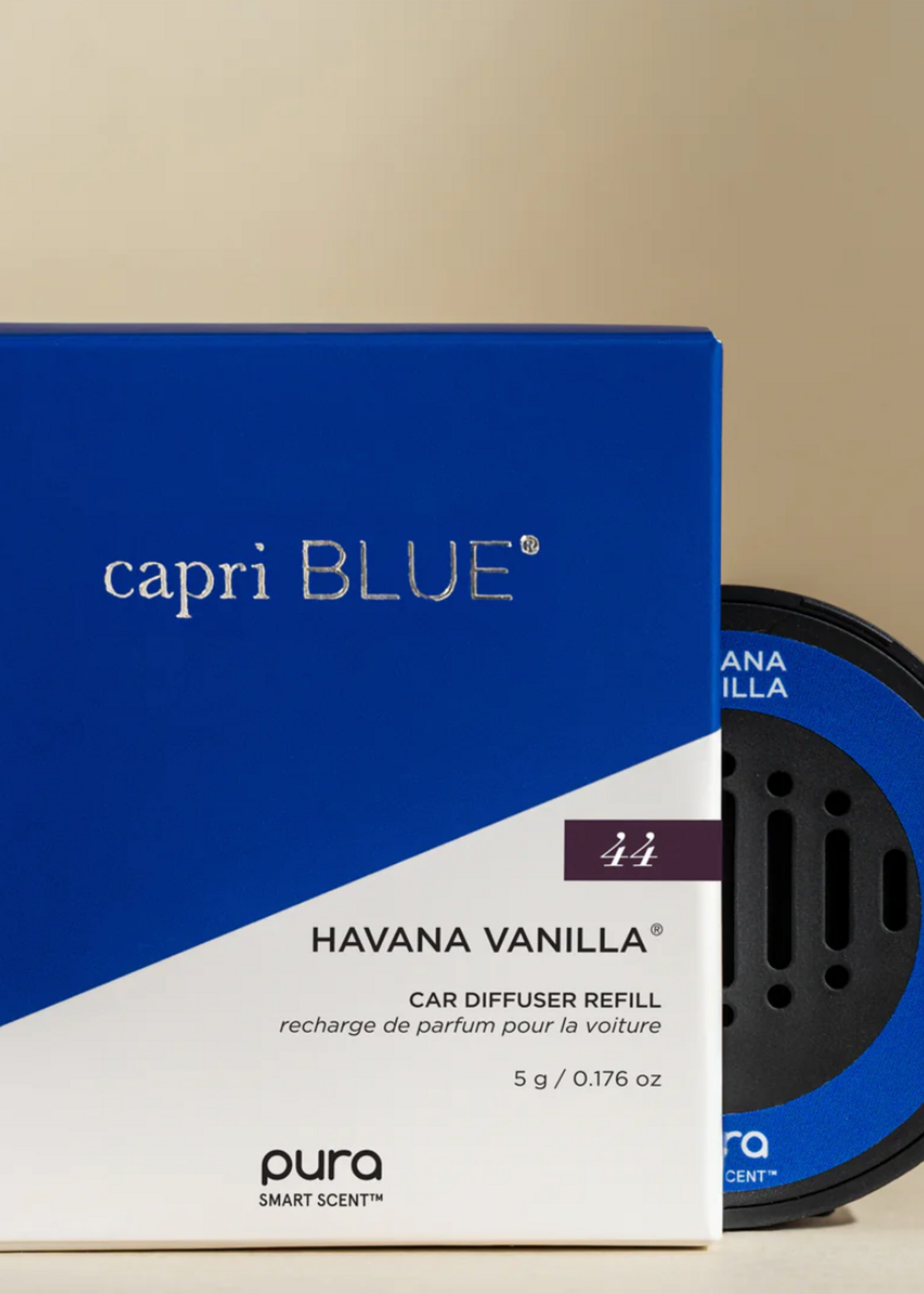 Pura Scents Havana Vanilla- Car Pura (Capri Blue)