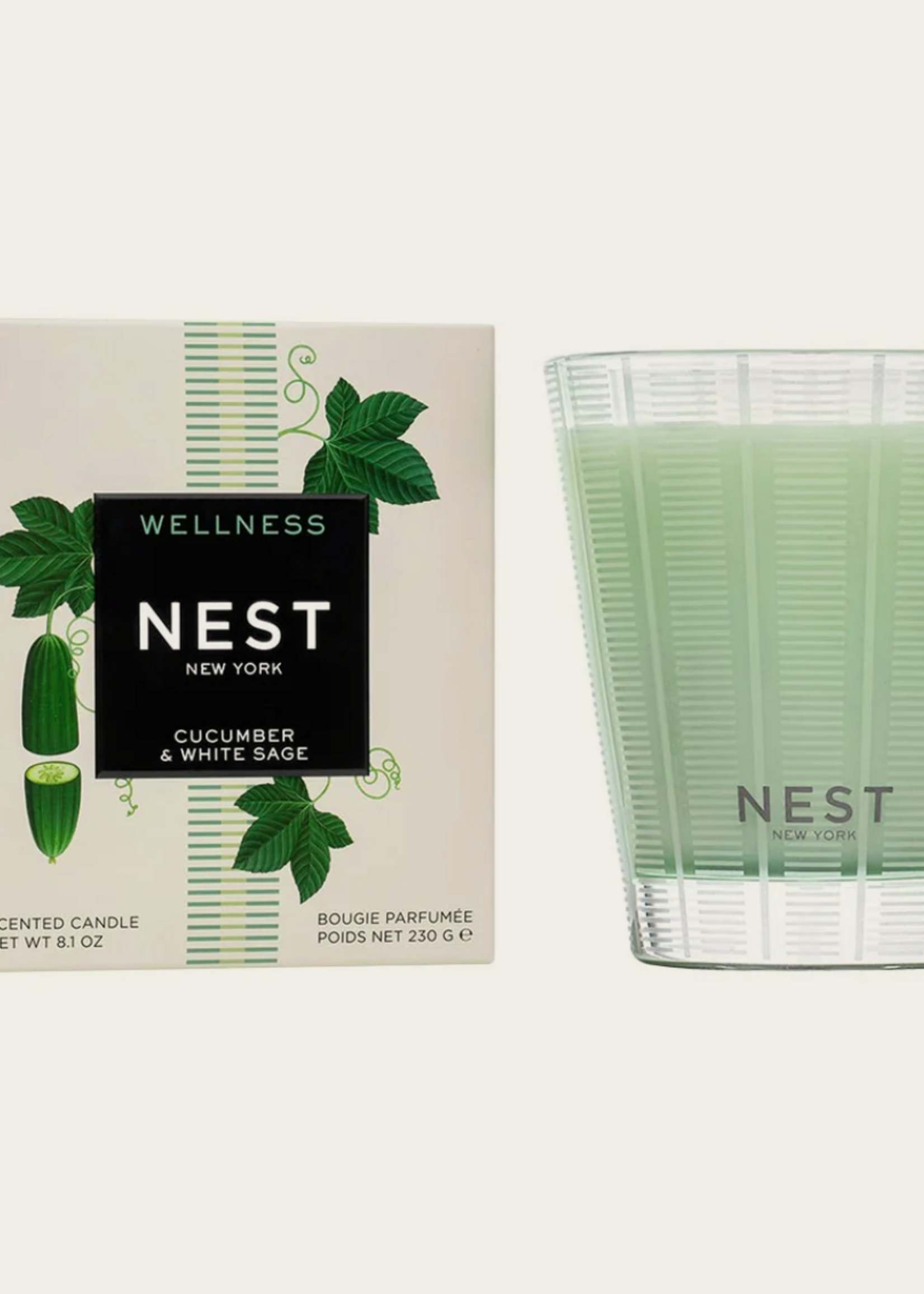 NEST New York Cucumber & White Sage Classic Candle