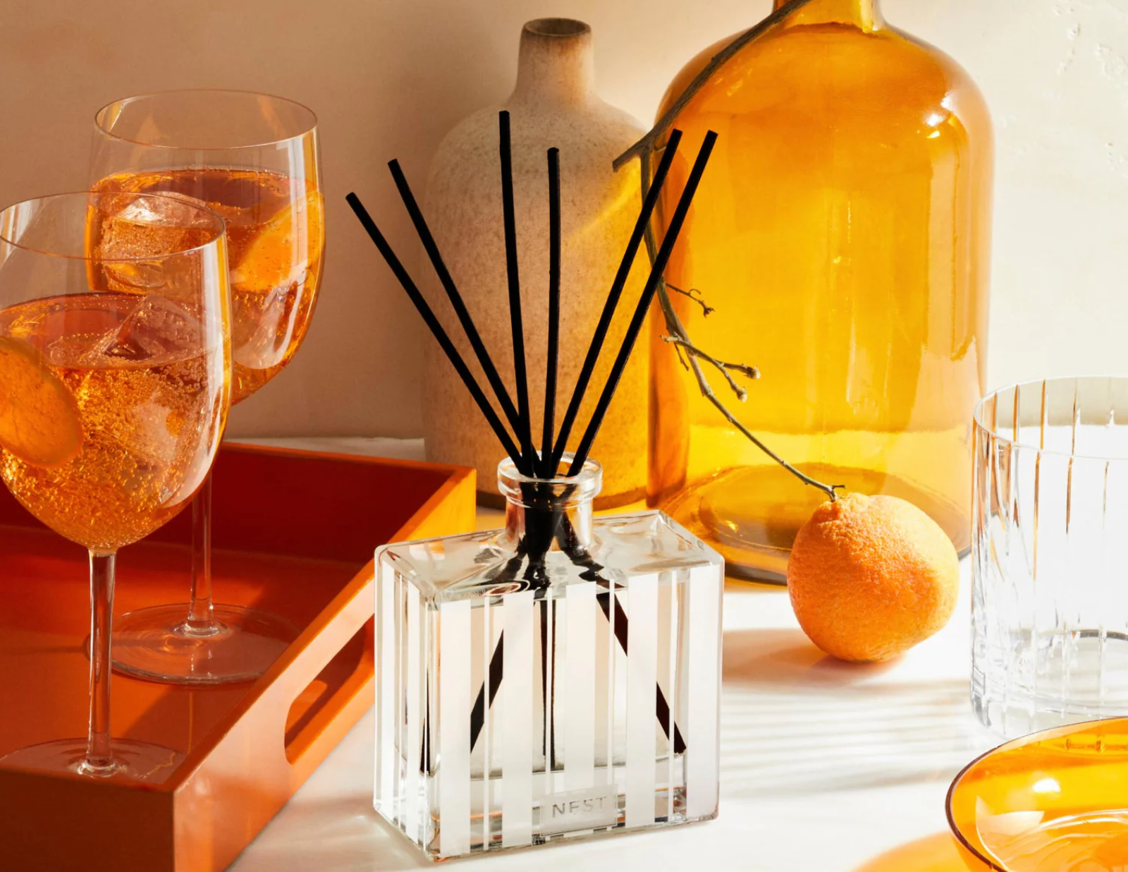 Terra Reed Diffuser NEST New York Sicilian Tangerine Reed Diffuser - Terra Home