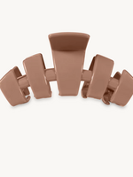 Teleties Small Classic Hair Clip- Mocha Mousse