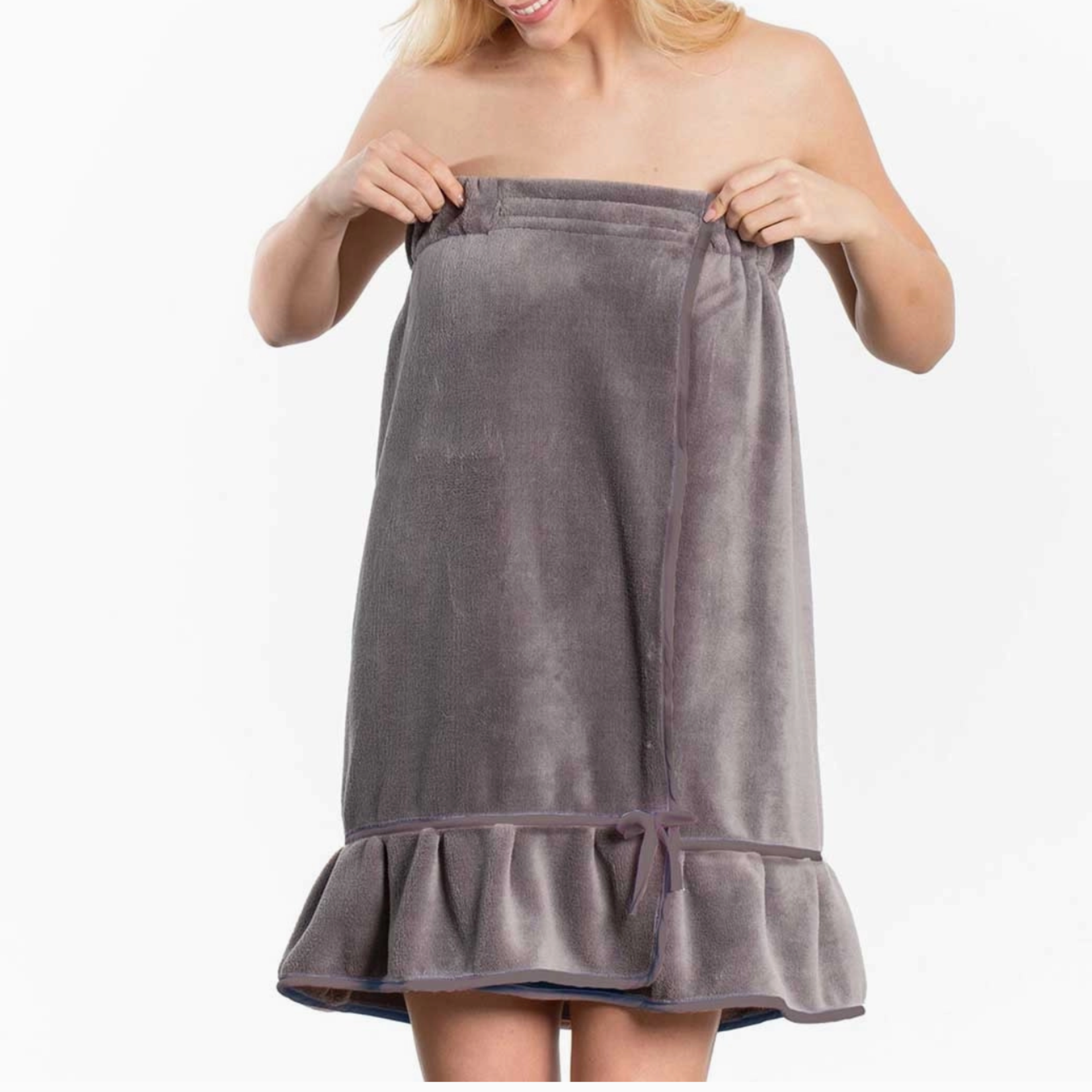 Bella Il Fiore Spa Wrap with Ruffle