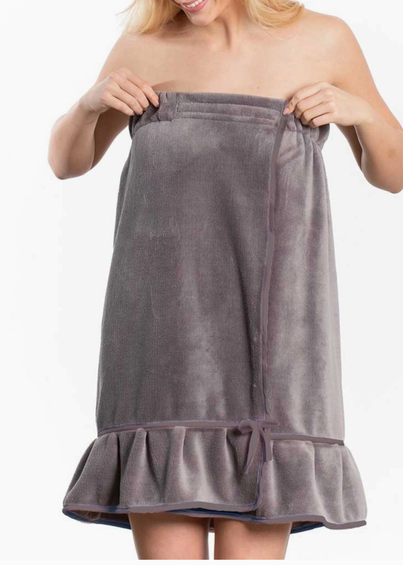 Bella Il Fiore Spa Wrap with Ruffle