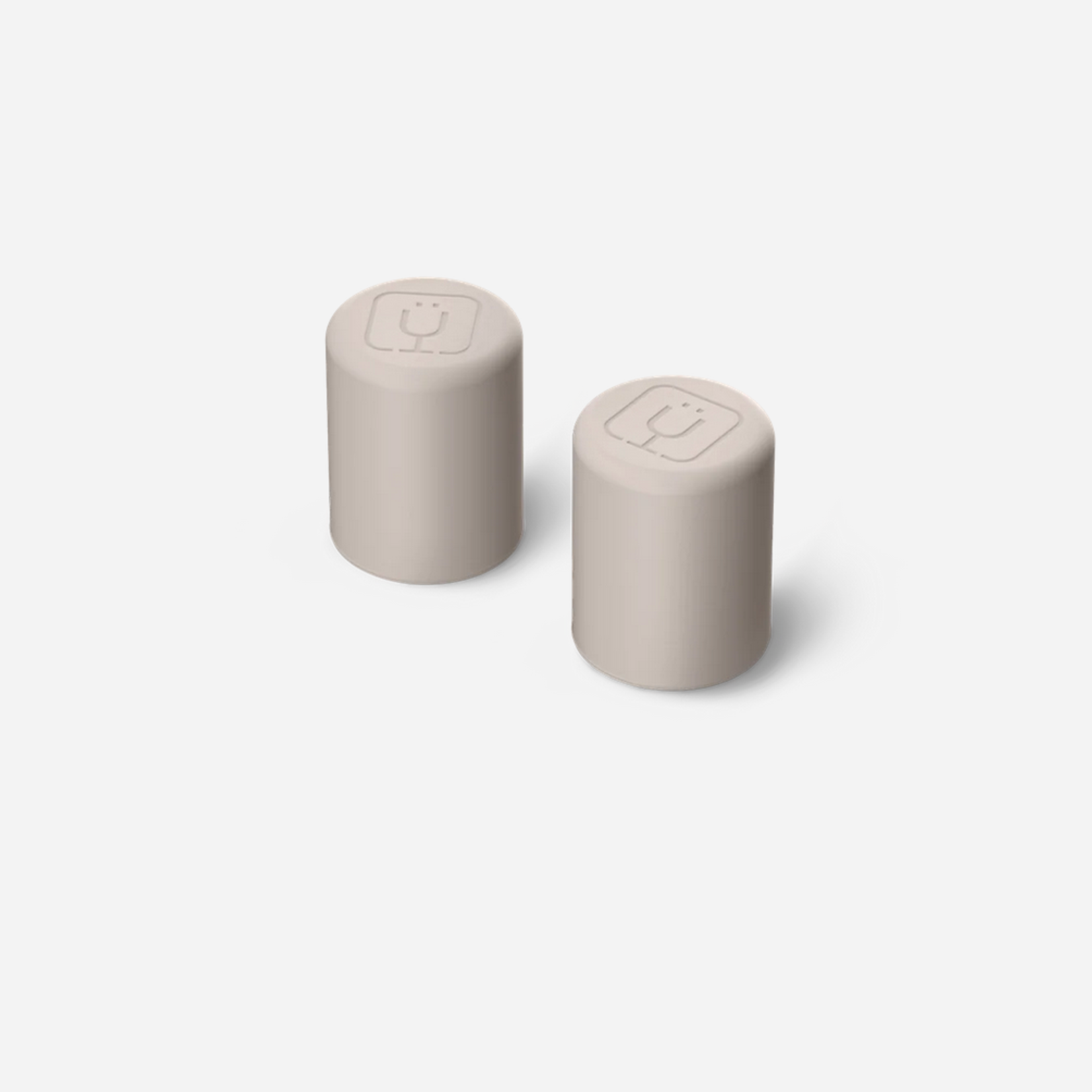 BruMate Magnetic Straw Caps- Zebra