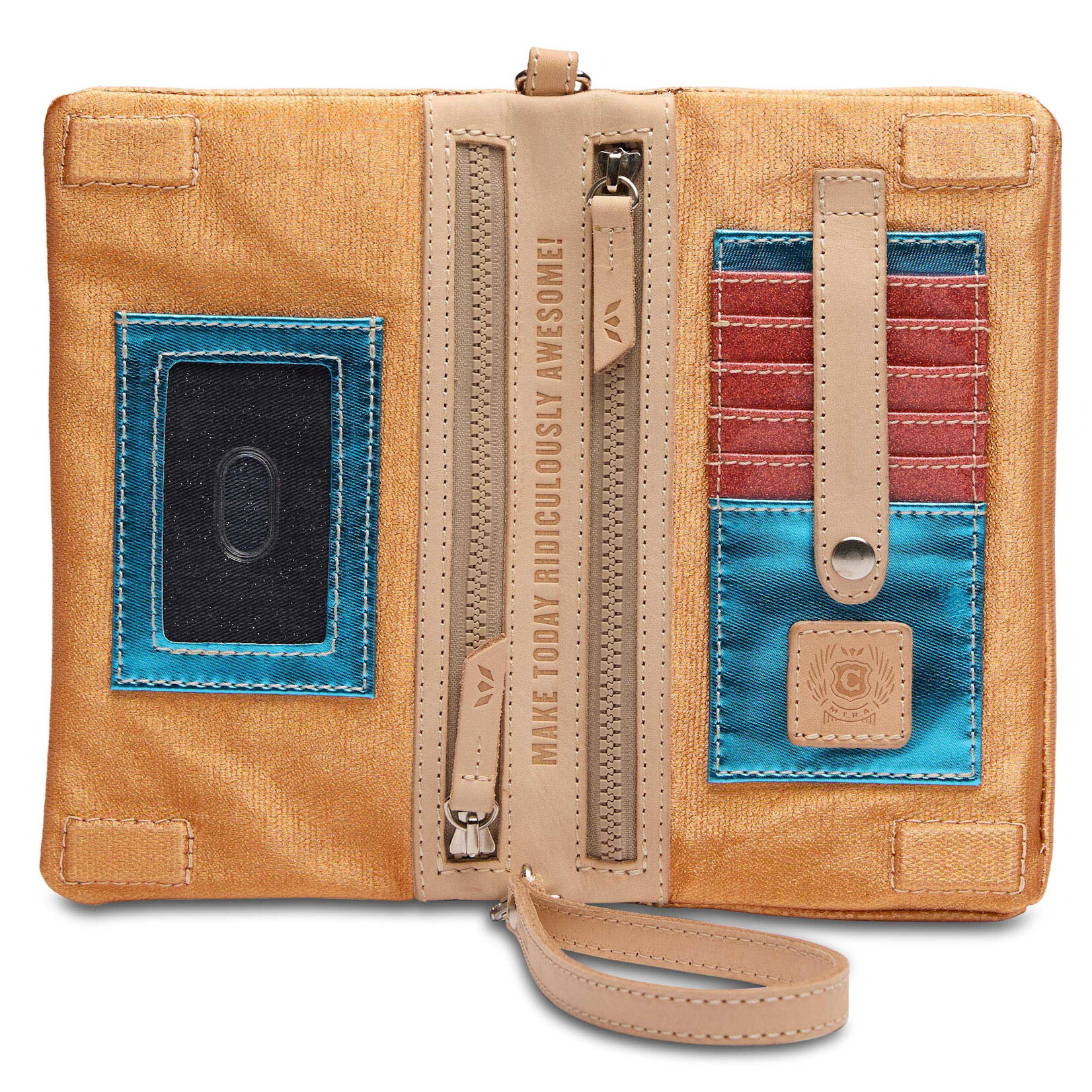 Consuela Bags Uptown Crossbody, Bronzed