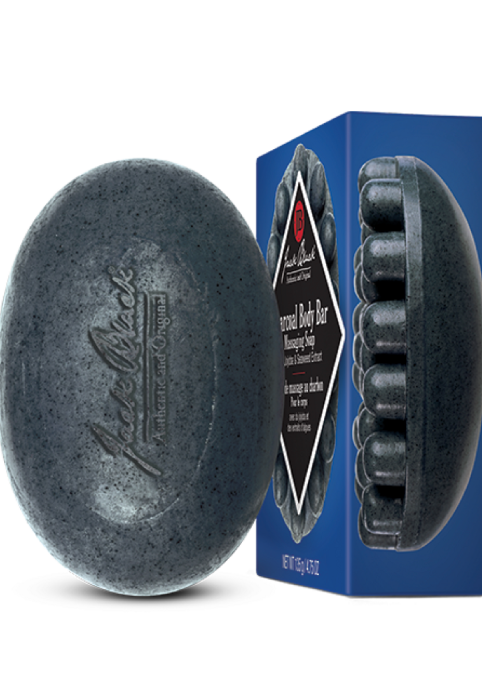 Jack Black Charcoal Body Bar Massaging Soap