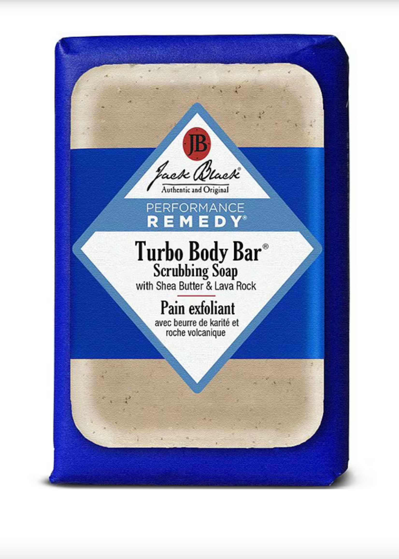 Jack Black Turbo Body Bar Scrubbing Soap, 6oz