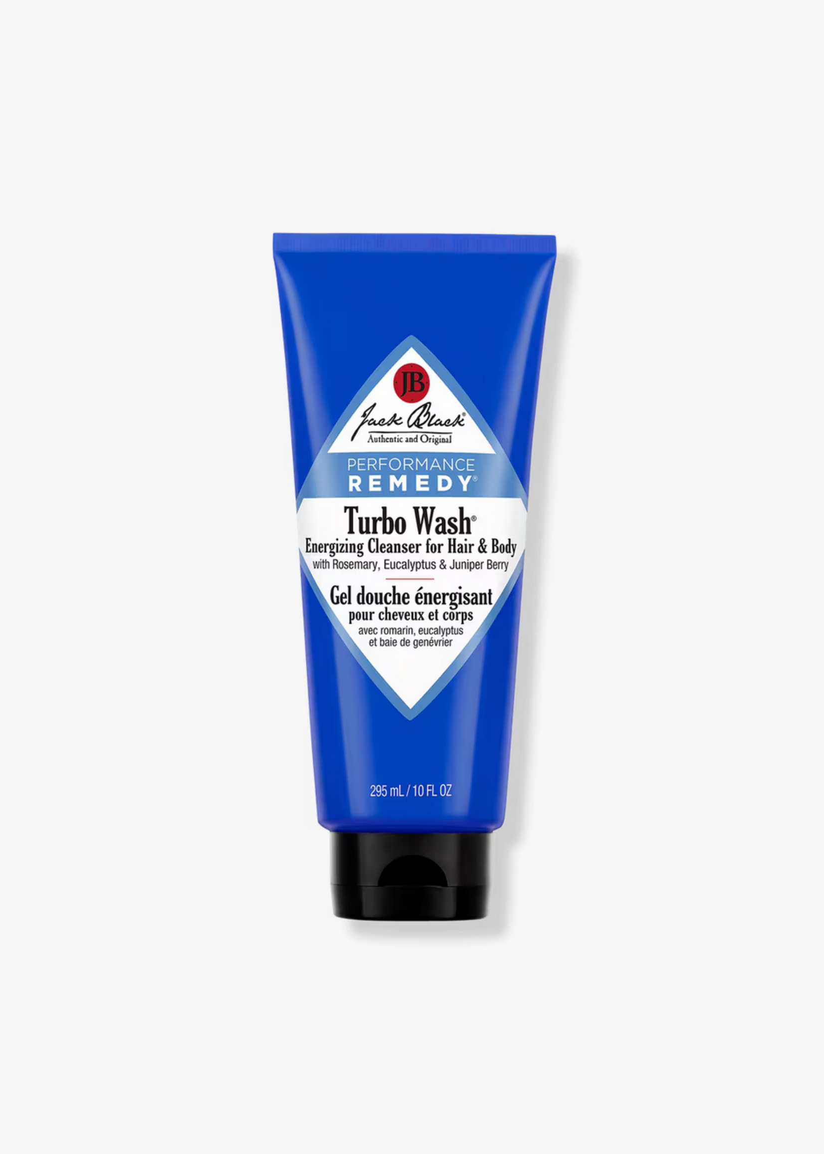 Jack Black Turbo Wash Energizing Cleanser for Hair & Body, 10oz