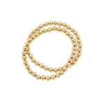 Canvas Cypress Ball Bead Stretch Bracelts (Set of two)