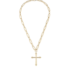 Canvas Ester Cross Linked Necklace