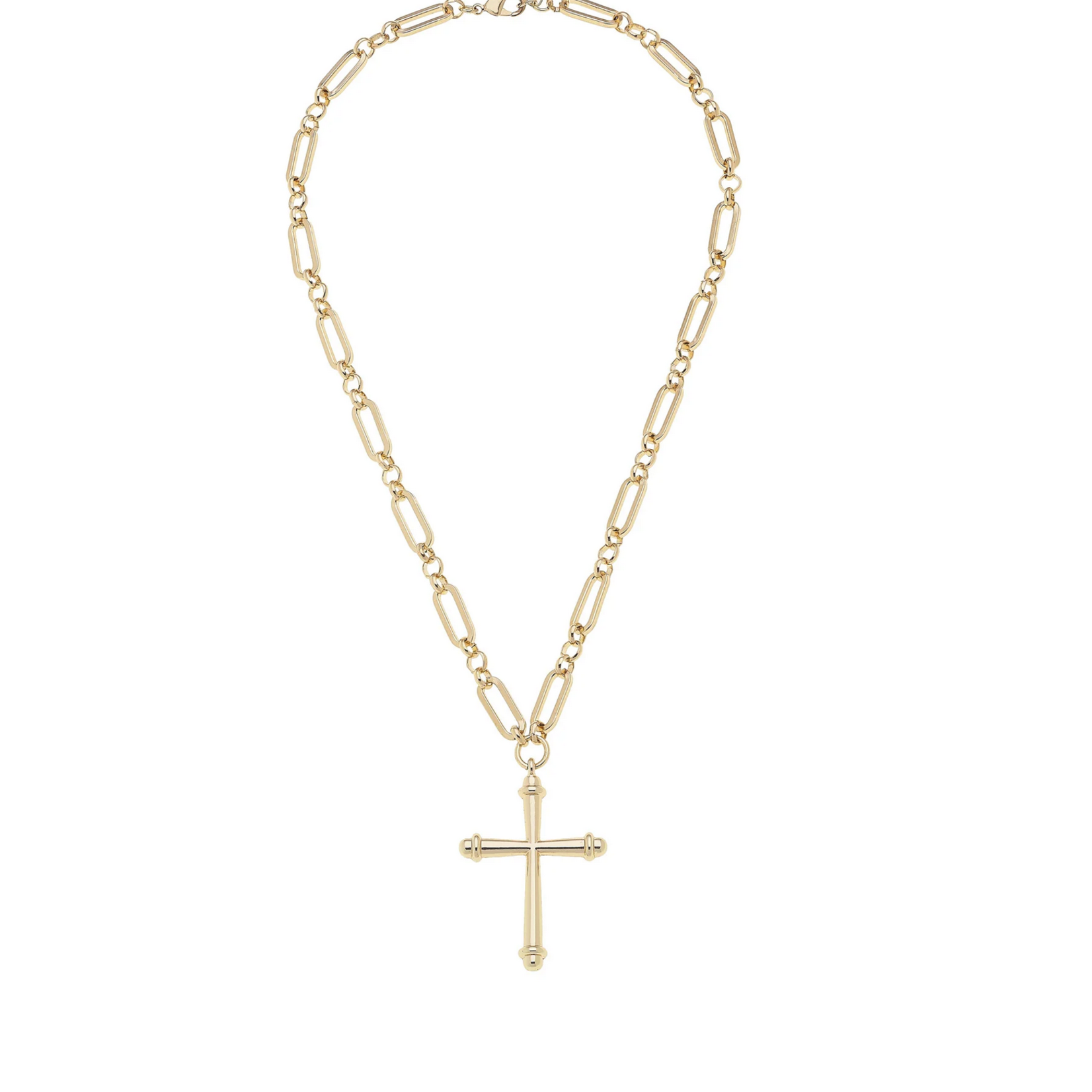 Canvas Ester Cross Linked Necklace