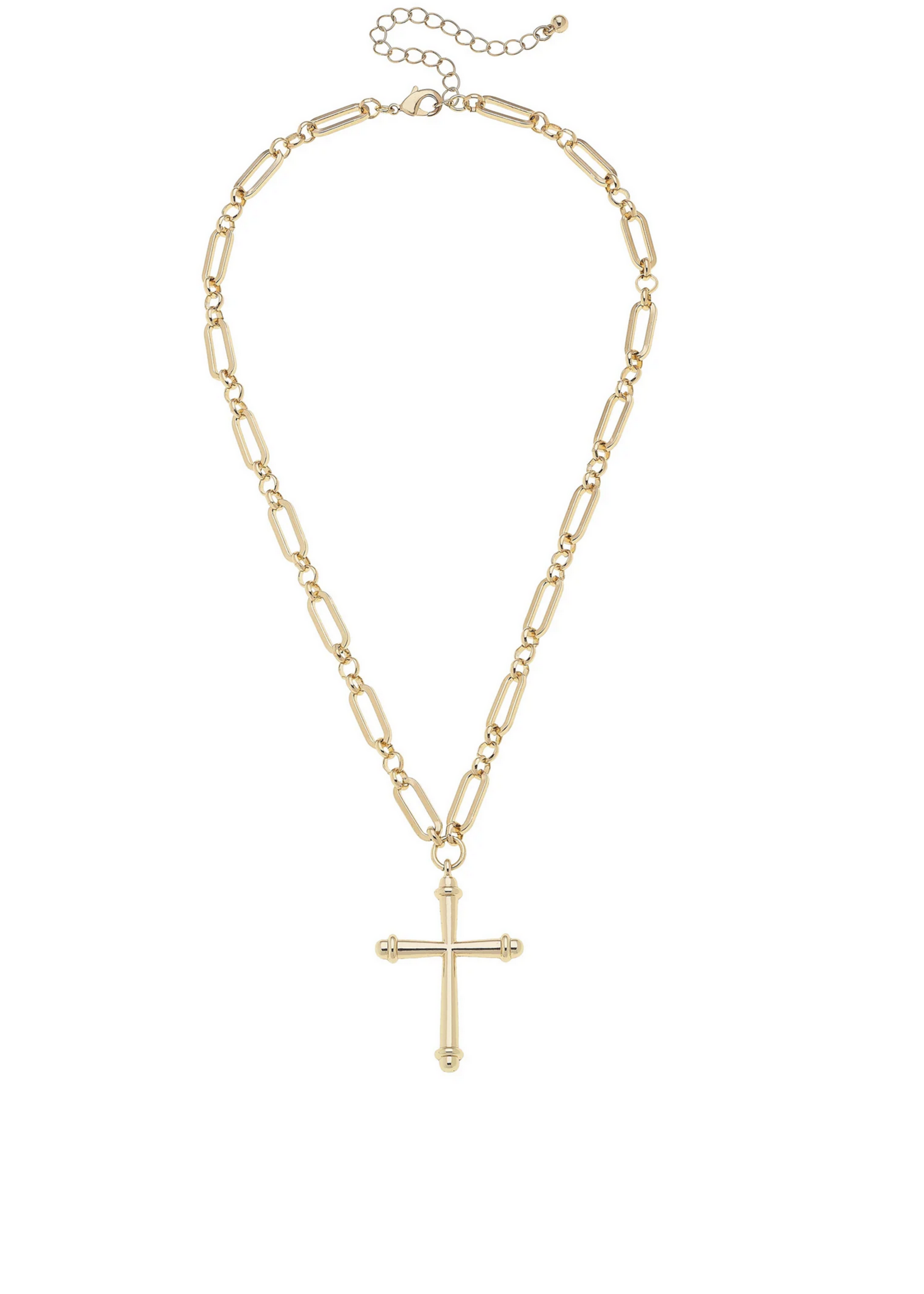 Canvas Ester Cross Linked Necklace
