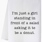 Cora & Pate Donut Flour Sack Towel