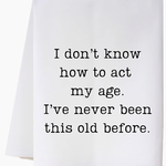 Cora & Pate This Old Flour Sack Towel