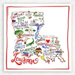 Magnolia Creative Co. Louisiana State Kitchen Towel