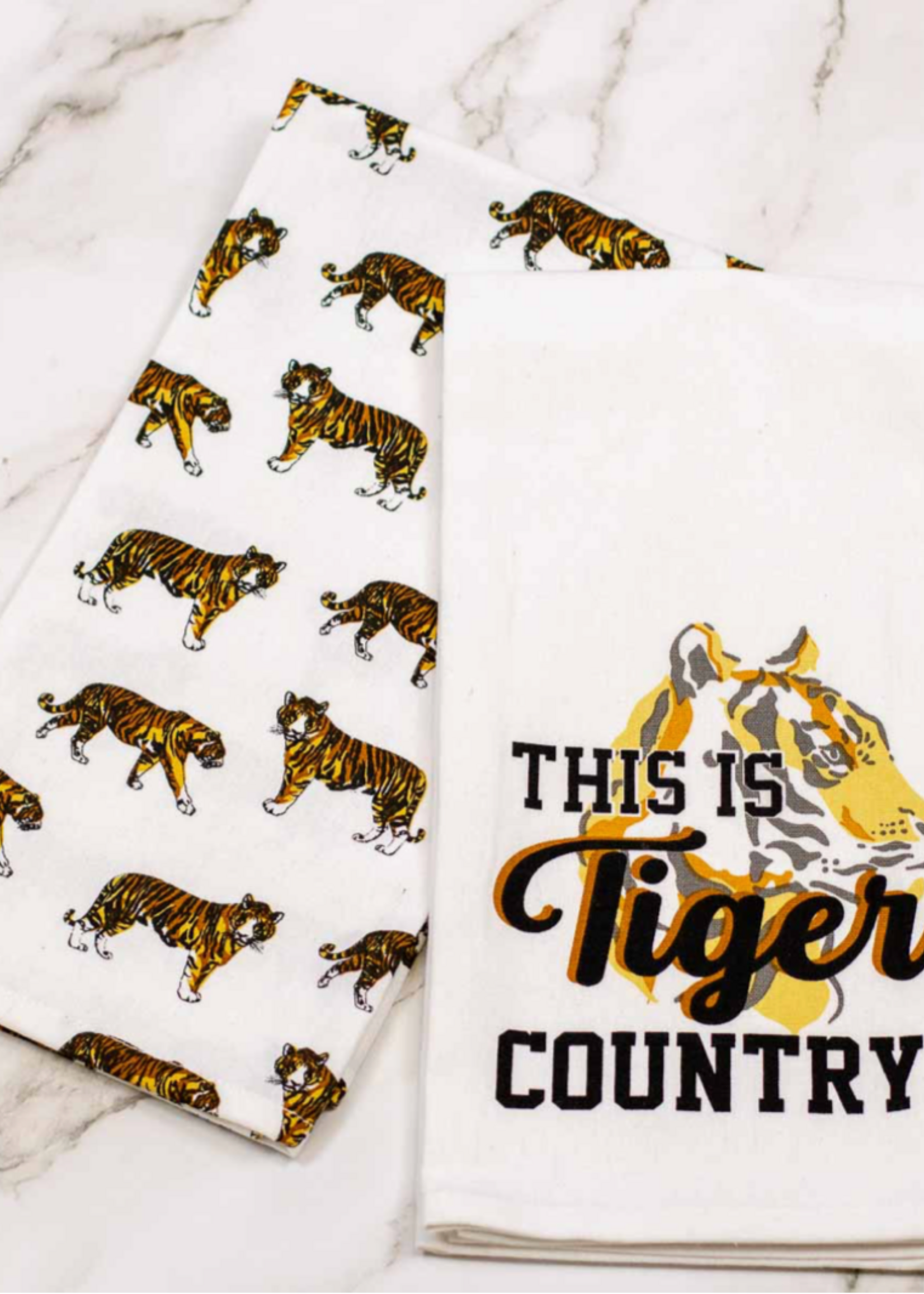 The Royal Standard Tiger Country Hand Towel Set