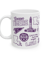 Victory Lap LSU 110z Mug