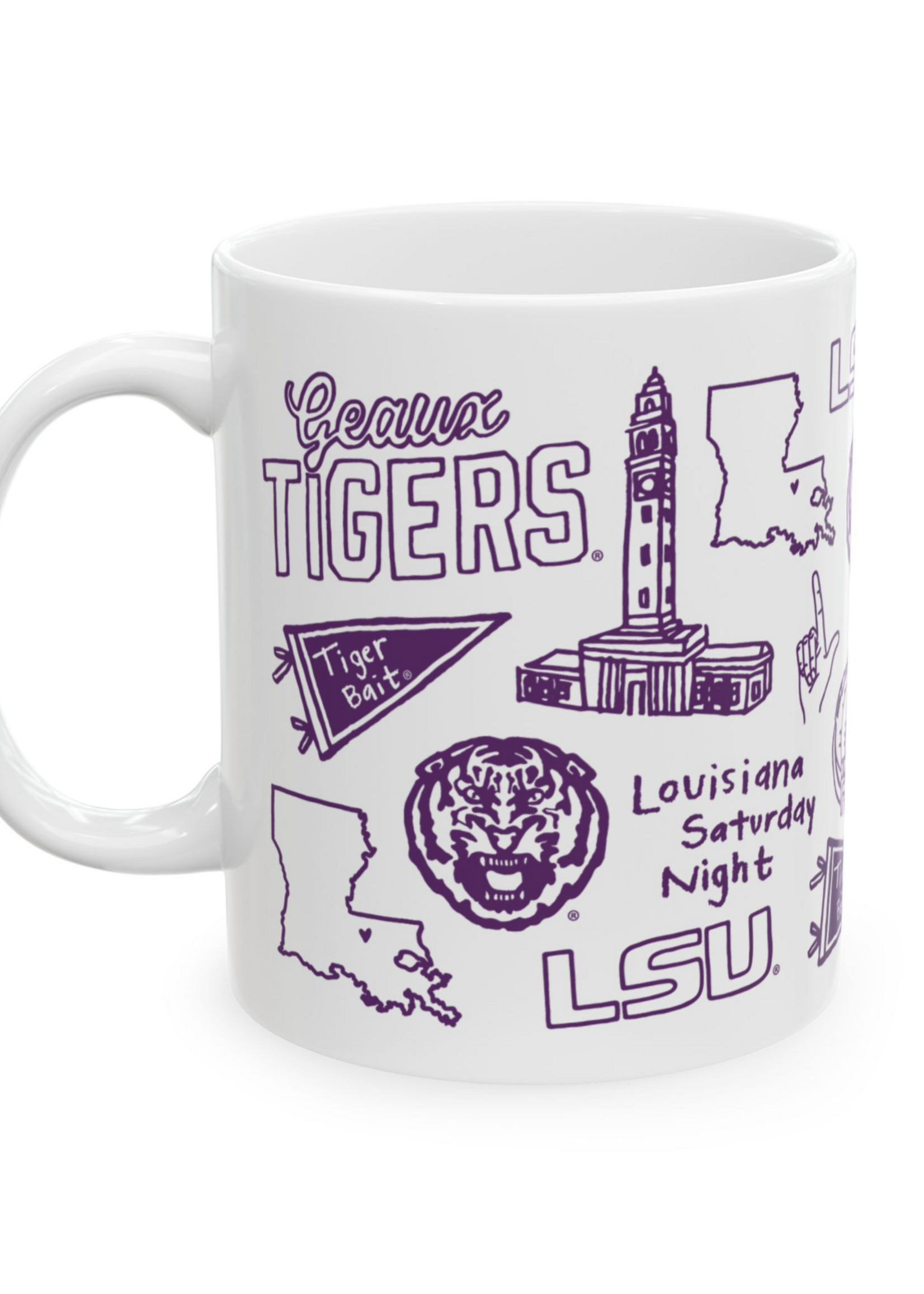 Victory Lap LSU 110z Mug