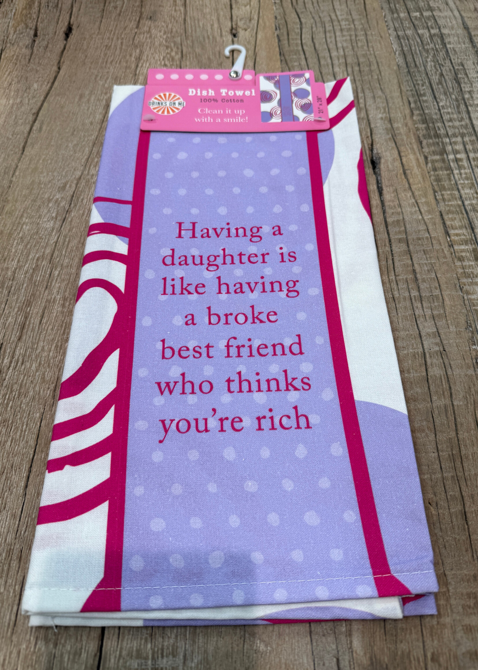 Drinks On Me Towel Broke Best Friend