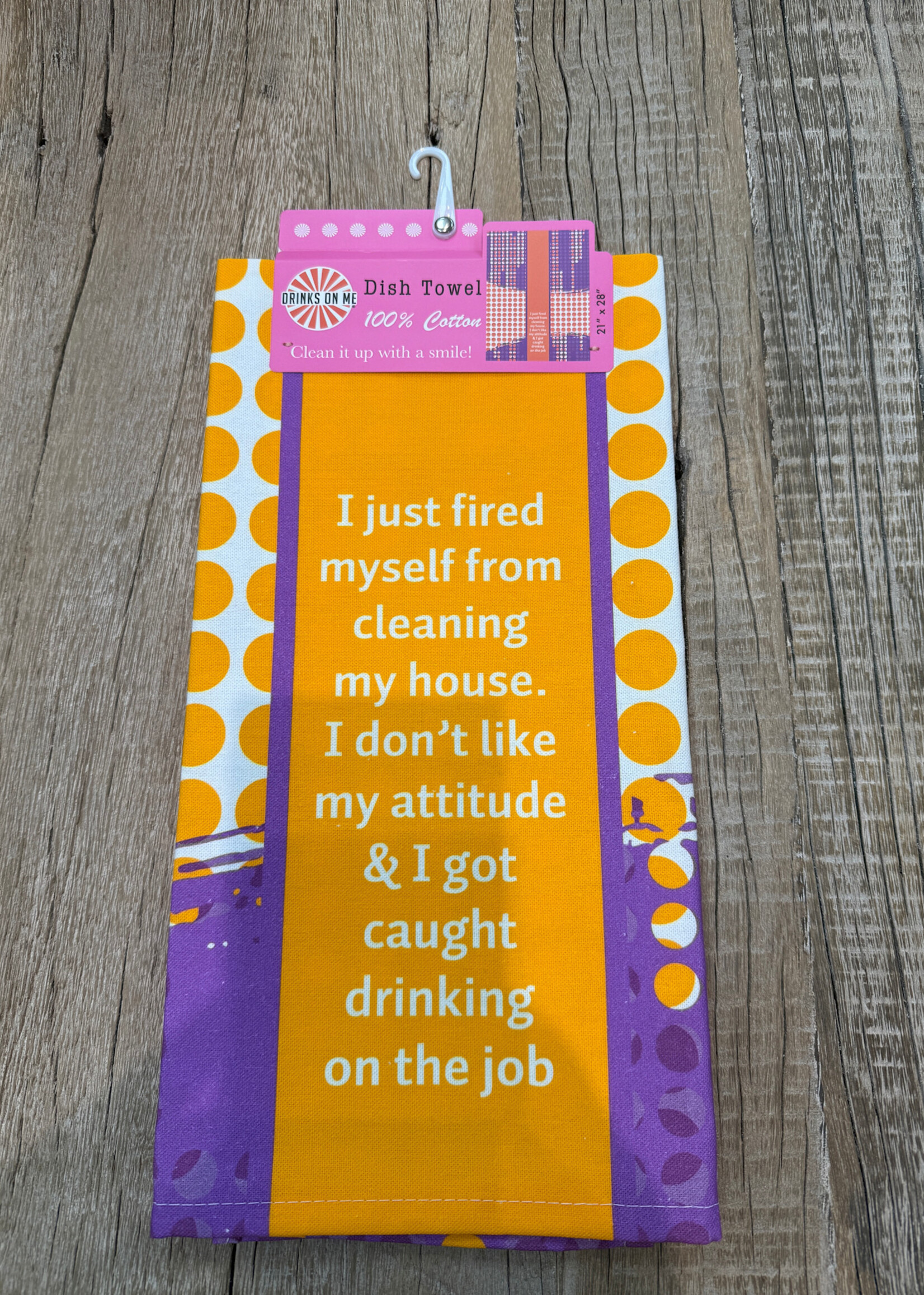 Drinks On Me Towel Fired