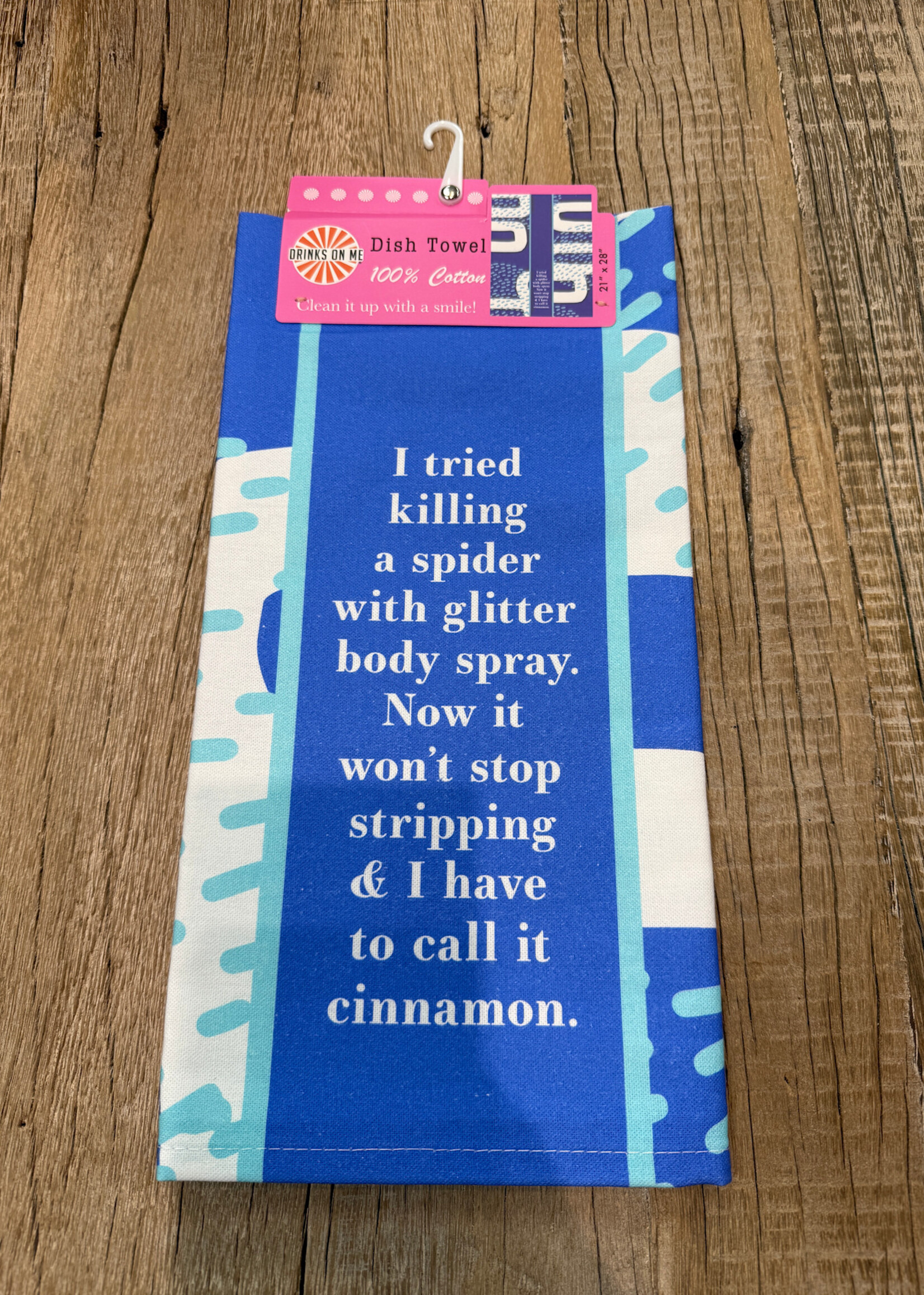 Drinks On Me Towel Glitter Body Spray