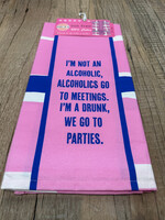 Drinks On Me Towel Go To Parties