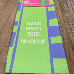Drinks On Me Towel Negative
