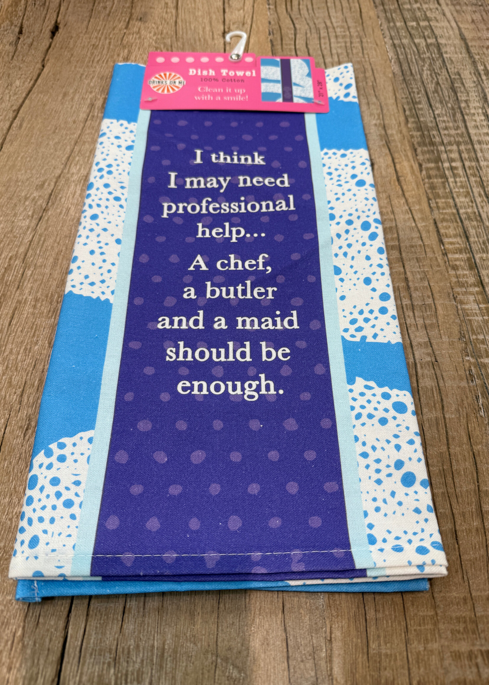 Drinks On Me Towel Professional Help